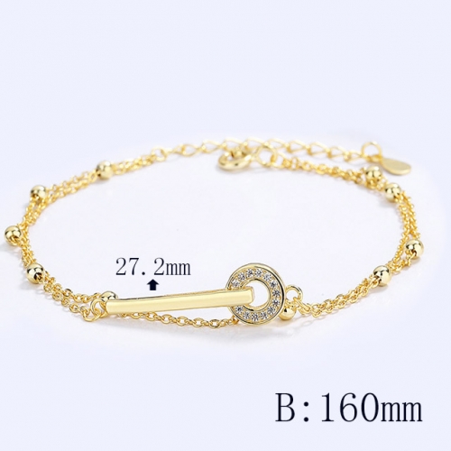 BC Wholesale 925 Silver Bracelet Jewelry Fashion Silver Bracelet NO.#925SJ8B1D0311
