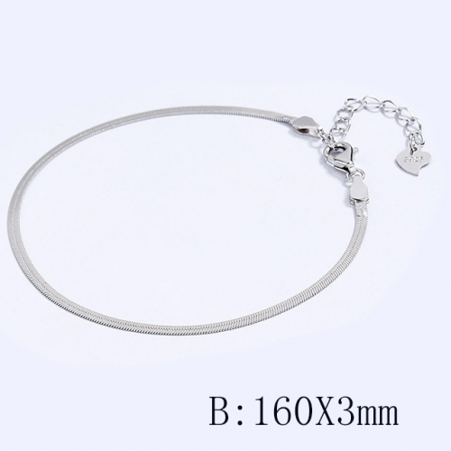 BC Wholesale 925 Silver Bracelet Jewelry Fashion Silver Bracelet NO.#925SJ8B1D0318