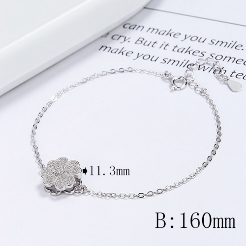 BC Wholesale 925 Silver Bracelet Jewelry Fashion Silver Bracelet NO.#925SJ8BG0406