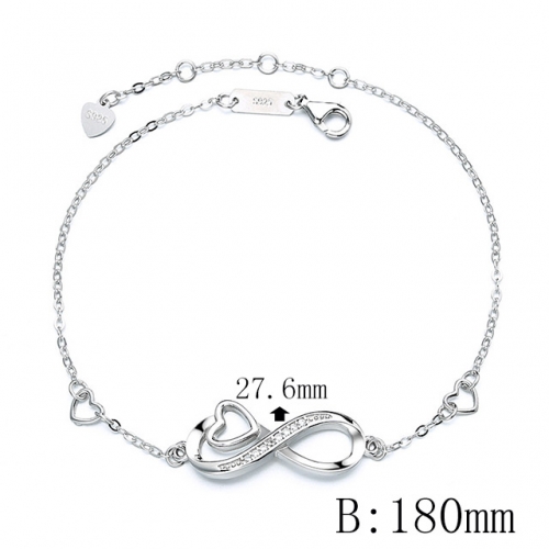 BC Wholesale 925 Silver Bracelet Jewelry Fashion Silver Bracelet NO.#925SJ8BD0918