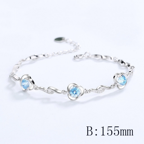 BC Wholesale 925 Silver Bracelet Jewelry Fashion Silver Bracelet NO.#925SJ8B1D0705