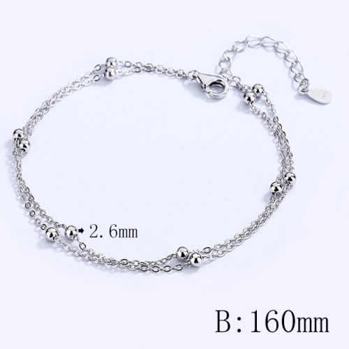 BC Wholesale 925 Silver Bracelet Jewelry Fashion Silver Bracelet NO.#925SJ8BD1309