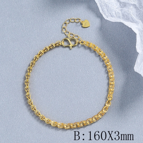 BC Wholesale 925 Silver Bracelet Jewelry Fashion Silver Bracelet NO.#925SJ8B1D24