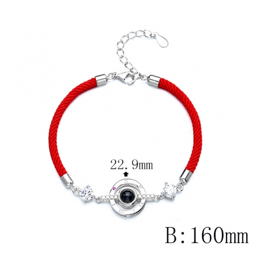 BC Wholesale 925 Silver Bracelet Jewelry Fashion Silver Bracelet NO.#925SJ8B1D0813