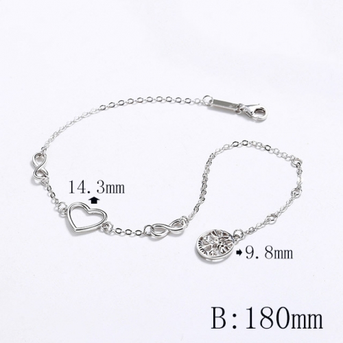 BC Wholesale 925 Silver Bracelet Jewelry Fashion Silver Bracelet NO.#925SJ8BD0913