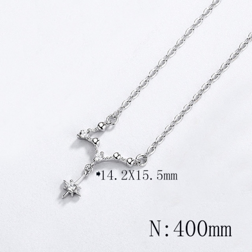 BC Wholesale 925 Silver Necklace Fashion Silver Pendant and Chain Necklace NO.#925SJ8N1C137