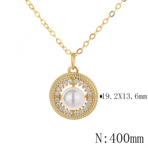 BC Wholesale 925 Silver Necklace Fashion Silver Pendant and Chain Necklace NO.#925SJ8N2E266