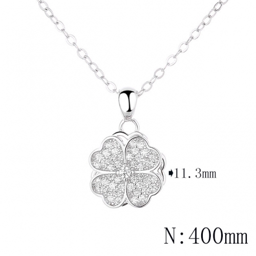 BC Wholesale 925 Silver Necklace Fashion Silver Pendant and Chain Necklace NO.#925SJ8NG0406