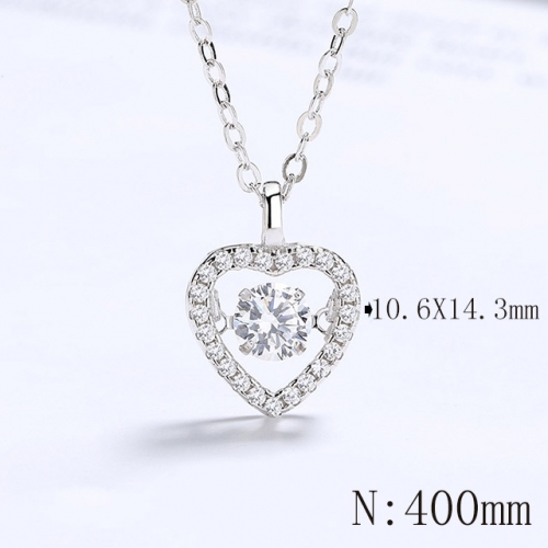 BC Wholesale 925 Silver Necklace Fashion Silver Pendant and Chain Necklace NO.#925SJ8NE3213