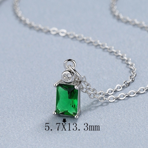 BC Wholesale 925 Silver Necklace Fashion Silver Pendant and Chain Necklace NO.#925SJ8N2C0602