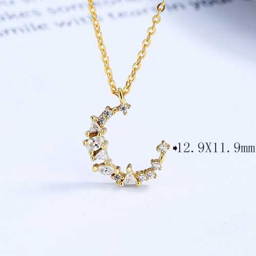 BC Wholesale 925 Silver Necklace Fashion Silver Pendant and Chain Necklace NO.#925SJ8N2E1515