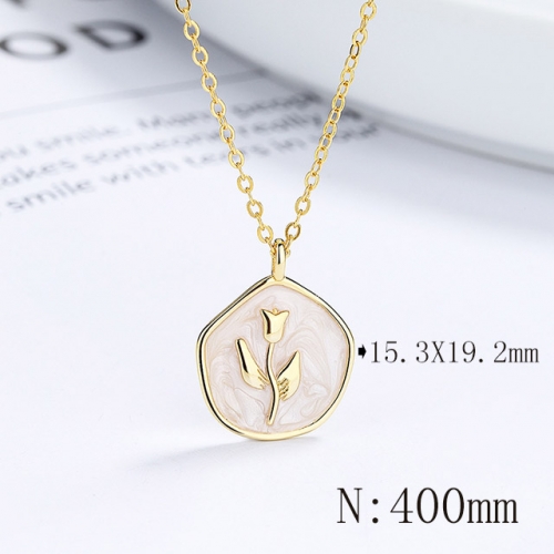 BC Wholesale 925 Silver Necklace Fashion Silver Pendant and Chain Necklace NO.#925SJ8N3C2818