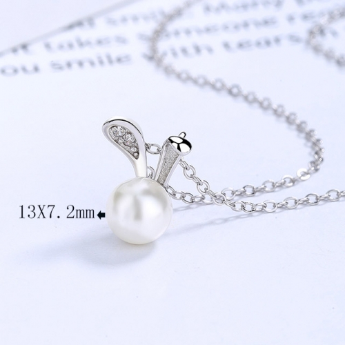 BC Wholesale 925 Silver Necklace Fashion Silver Pendant and Chain Necklace NO.#925SJ8NG0303