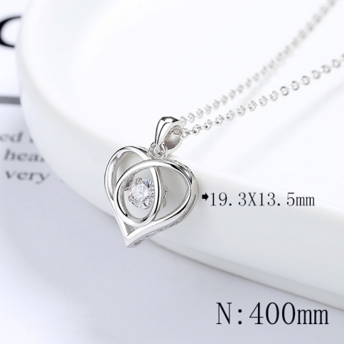 BC Wholesale 925 Silver Necklace Fashion Silver Pendant and Chain Necklace NO.#925SJ8NE1414