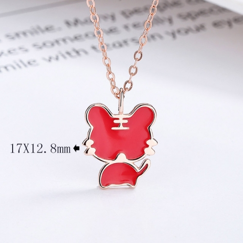 BC Wholesale 925 Silver Necklace Fashion Silver Pendant and Chain Necklace NO.#925SJ8NG0403