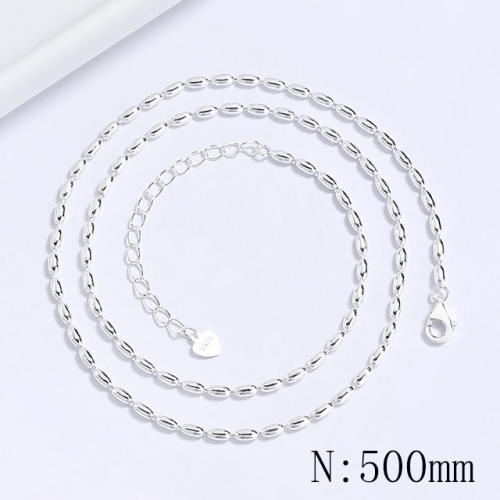 BC Wholesale 925 Silver Necklace Fashion Silver Pendant and Chain Necklace NO.#925SJ8N2C3108