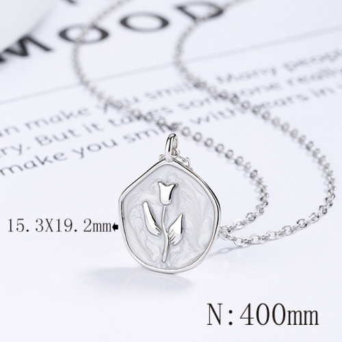 BC Wholesale 925 Silver Necklace Fashion Silver Pendant and Chain Necklace NO.#925SJ8N2C2818