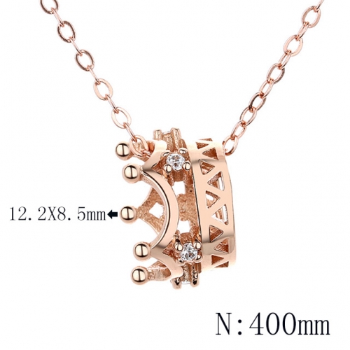 BC Wholesale 925 Silver Necklace Fashion Silver Pendant and Chain Necklace NO.#925SJ8N2E0814