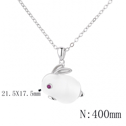 BC Wholesale 925 Silver Necklace Fashion Silver Pendant and Chain Necklace NO.#925SJ8NG0101