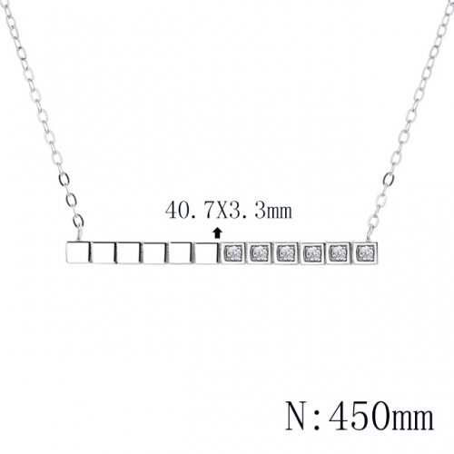 BC Wholesale 925 Silver Necklace Fashion Silver Pendant and Chain Necklace NO.#925SJ8NC081