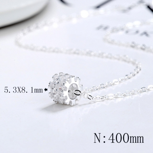 BC Wholesale 925 Silver Necklace Fashion Silver Pendant and Chain Necklace NO.#925SJ8NF329