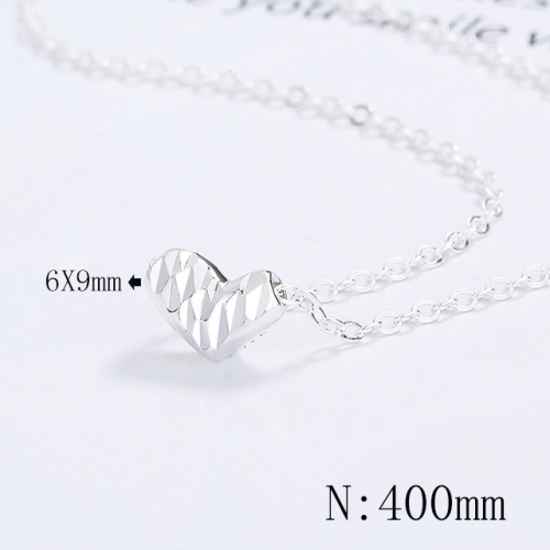 BC Wholesale 925 Silver Necklace Fashion Silver Pendant and Chain Necklace NO.#925SJ8NF3511
