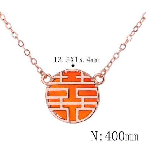 BC Wholesale 925 Silver Necklace Fashion Silver Pendant and Chain Necklace NO.#925SJ8N2C2717