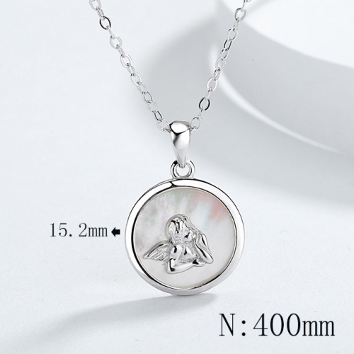 BC Wholesale 925 Silver Necklace Fashion Silver Pendant and Chain Necklace NO.#925SJ8N1E3311