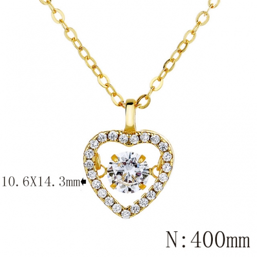 BC Wholesale 925 Silver Necklace Fashion Silver Pendant and Chain Necklace NO.#925SJ8N2E3213