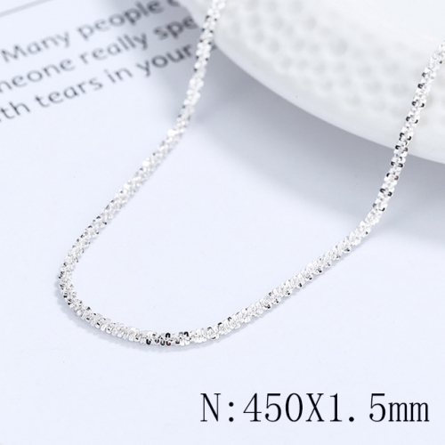 BC Wholesale 925 Silver Necklace Fashion Silver Pendant and Chain Necklace NO.#925SJ8N2C066