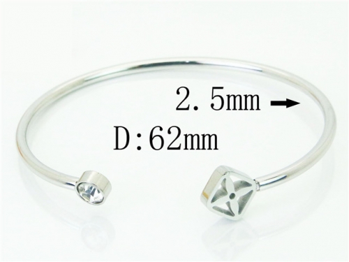 BC Wholesale Bangles Jewelry Stainless Steel 316L Bracelets NO.#BC12B0332OB