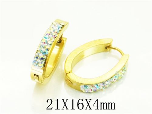 BC Wholesale Earrings Jewelry Stainless Steel Earrings Studs NO.#BC72E0037JLD