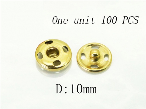 BC Wholesale Jewelry Fittings Stainless Steel 316L DIY Button Fittings NO.#BC70A2047NXC
