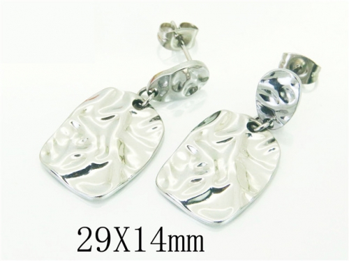 BC Wholesale Earrings Jewelry Stainless Steel Earrings Studs NO.#BC70E0932LQ