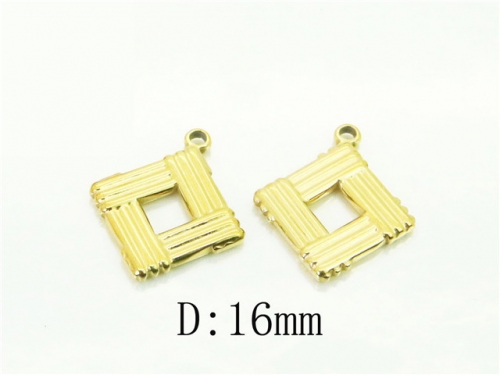 Wholesale DIY Jewelry Stainless Steel 316L Bead Charm Pendants Fittings NO.#BC70A2067IS