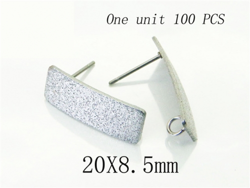 BC Wholesale Jewelry Earrings Fittings Stainless Steel 316L DIY Fittings NO.#BC70A2041KLD