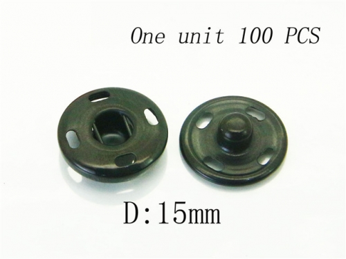 BC Wholesale Jewelry Fittings Stainless Steel 316L DIY Button Fittings NO.#BC70A2057PLE