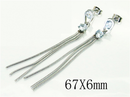 BC Wholesale Earrings Jewelry Stainless Steel Earrings Studs NO.#BC26E0453MLA