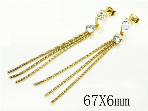 BC Wholesale Earrings Jewelry Stainless Steel Earrings Studs NO.#BC26E0454NLX