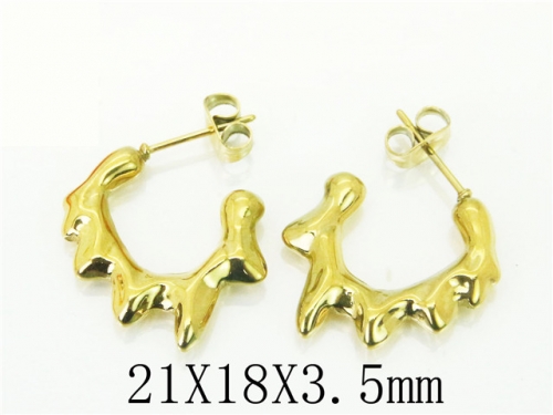 BC Wholesale Earrings Jewelry Stainless Steel Earrings Studs NO.#BC70E0938LW