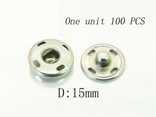 BC Wholesale Jewelry Fittings Stainless Steel 316L DIY Button Fittings NO.#BC70A2054ILD