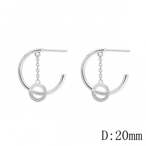 BC Wholesale Earrings Jewelry Copper Earrings With 925 Silver Needle Earrings NO.#CJ005E00646