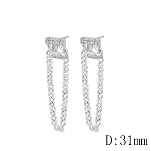 BC Wholesale Earrings Jewelry Copper Earrings With 925 Silver Needle Earrings NO.#CJ005E00927