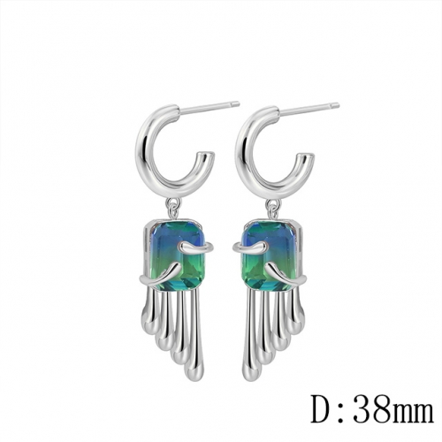 BC Wholesale Earrings Jewelry Copper Earrings With 925 Silver Needle Earrings NO.#CJ005E00936