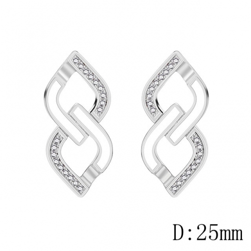BC Wholesale Earrings Jewelry Copper Earrings With 925 Silver Needle Earrings NO.#CJ005E00948