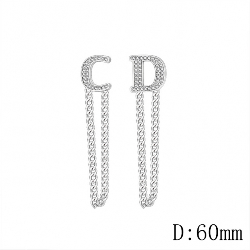 BC Wholesale Earrings Jewelry Copper Earrings With 925 Silver Needle Earrings NO.#CJ005E00590