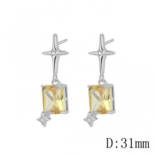 BC Wholesale Earrings Jewelry Copper Earrings With 925 Silver Needle Earrings NO.#CJ005E01096