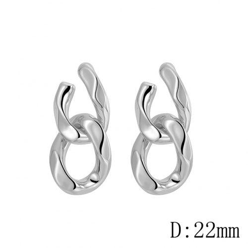 BC Wholesale Earrings Jewelry Copper Earrings With 925 Silver Needle Earrings NO.#CJ005E01021