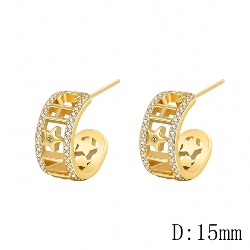 BC Wholesale Earrings Jewelry Copper Earrings With 925 Silver Needle Earrings NO.#CJ005E01205