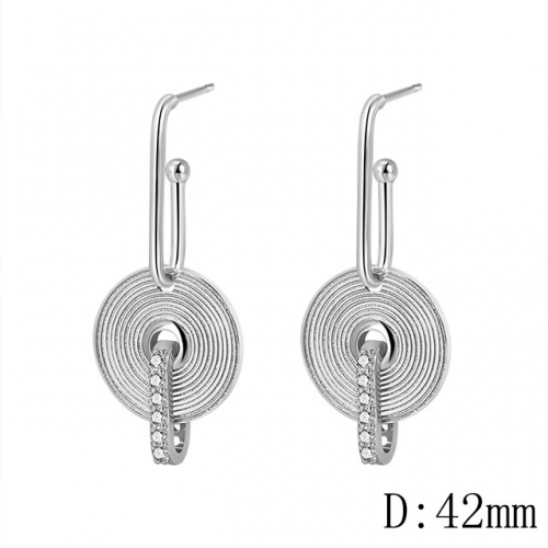 BC Wholesale Earrings Jewelry Copper Earrings With 925 Silver Needle Earrings NO.#CJ005E01109